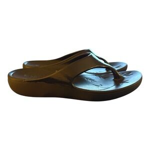 ALEGRIA Ode Recovery Sandal ODE-7441 Black Gloss EU36 US6‑6.5 New No Box